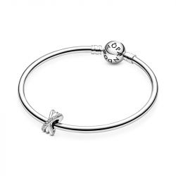 Charm femme pandora espaceur scintillant & lignes argent 925/1000 - accueil - edora - 5