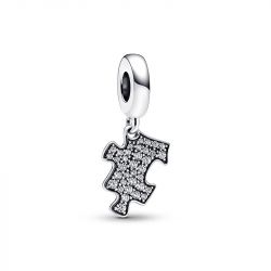 Charm femme pandora pendant piÈce de puzzle scintillant argent 925/1000 - accueil - edora - 0