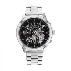 Montre homme chronographe tommy hilfiger henry acier inoxydable - chronographes - edora - 0