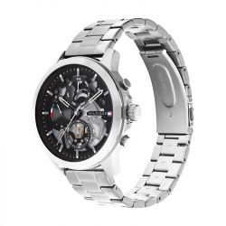 Montre homme chronographe tommy hilfiger henry acier inoxydable - chronographes - edora - 2