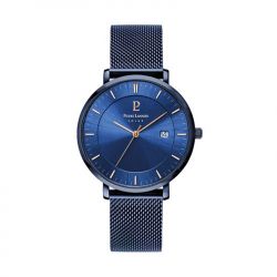 Montre homme pierre lannier inti acier bleu - analogiques - edora - 0