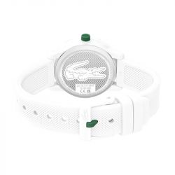 Montre enfant lacoste 12.12 silicone blanc - juniors - edora - 2