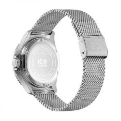 Montre homme ice watch steel bleu acier argenté - analogiques - edora - 3