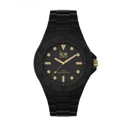 Montre mixte m ice watch generation black gold silicone noir - analogiques - edora - 0