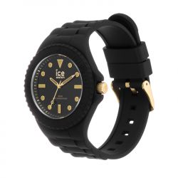 Montre mixte m ice watch generation black gold silicone noir - analogiques - edora - 2