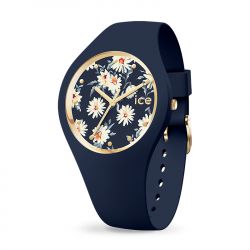 Montre femme m ice watch flower twilight daisy silicone bleu - analogiques - edora - 0