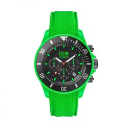 Montre homme l chronographe ice watch neon silicone vert - chronographes - edora - 0