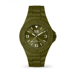 Montre mixte m ice watch generation kaki silicone vert - analogiques - edora - 0