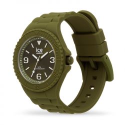 Montre mixte m ice watch generation kaki silicone vert - analogiques - edora - 2