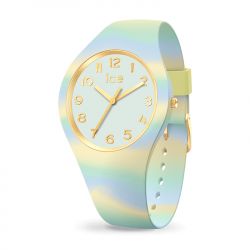 Montre femme s ice watch ice tie and dye silicone fresh mint - analogiques - edora - 0