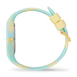 Montre femme s ice watch ice tie and dye silicone fresh mint - analogiques - edora - 2