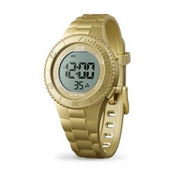 Montre digitale enfant s ice watch digit silicone gold metallic - juniors - edora - 0