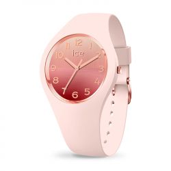 Montre femme s ice watch horizon silicone rose - analogiques - edora - 0