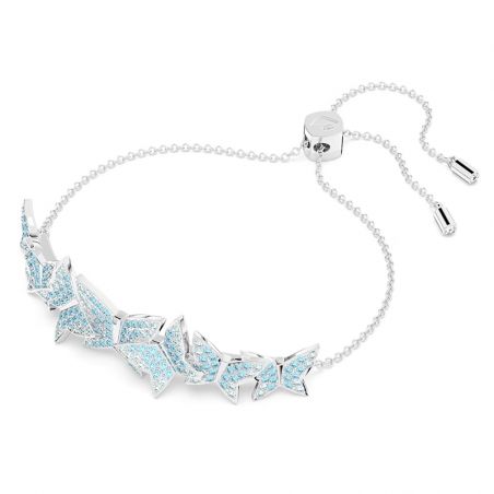 Bracelet or & argent, bracelet plaqué or, bracelet cuir & tissu (31) - bracelets-femme - edora - 2