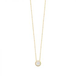 Collier femme edora collection harmony plaqué or nacre - colliers-femme - edora - 0