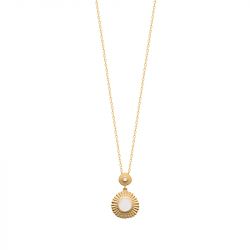 Collier femme edora collection harmony plaqué or nacre - colliers-femme - edora - 0