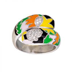 Bague femme una storia madinina argent 925/1000 - plus-de-bagues-femmes - edora - 0