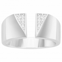 Bague femme EDORA ARGENT 925/1000 et Oxydes