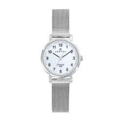 Montre femme analogique certus acier argenté 641356 - montres-femme - edora - 0