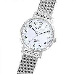 Montre femme analogique certus acier argenté 641356 - montres-femme - edora - 1