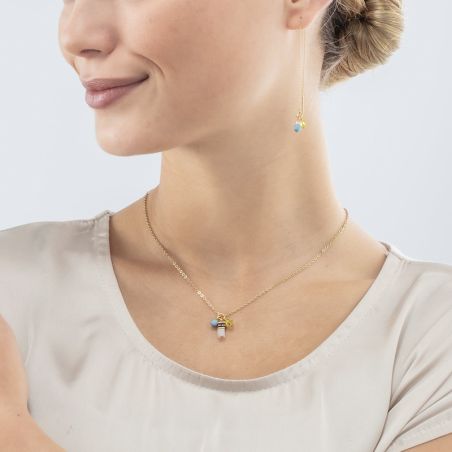 Colliers femme : sautoir femme, collier solitaire, chaîne femme - plus-de-colliers-femmes - edora - 2