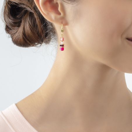 Boucles d’oreilles femme: pendantes, créoles, puces & piercing (26) - dormeuses - edora - 2