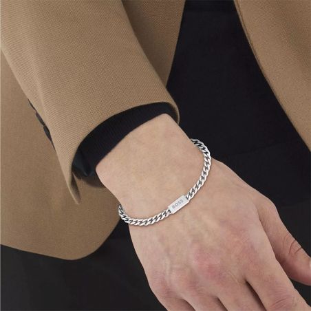 Bracelet or & argent, bracelet plaqué or, bracelet cuir & tissu (7) - chaines - edora - 2