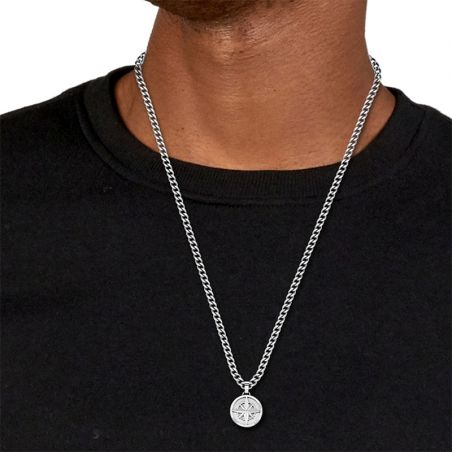 Colliers & chaines : collier or, collier plaqué or & argent (8) - plus-de-colliers-hommes - edora - 2