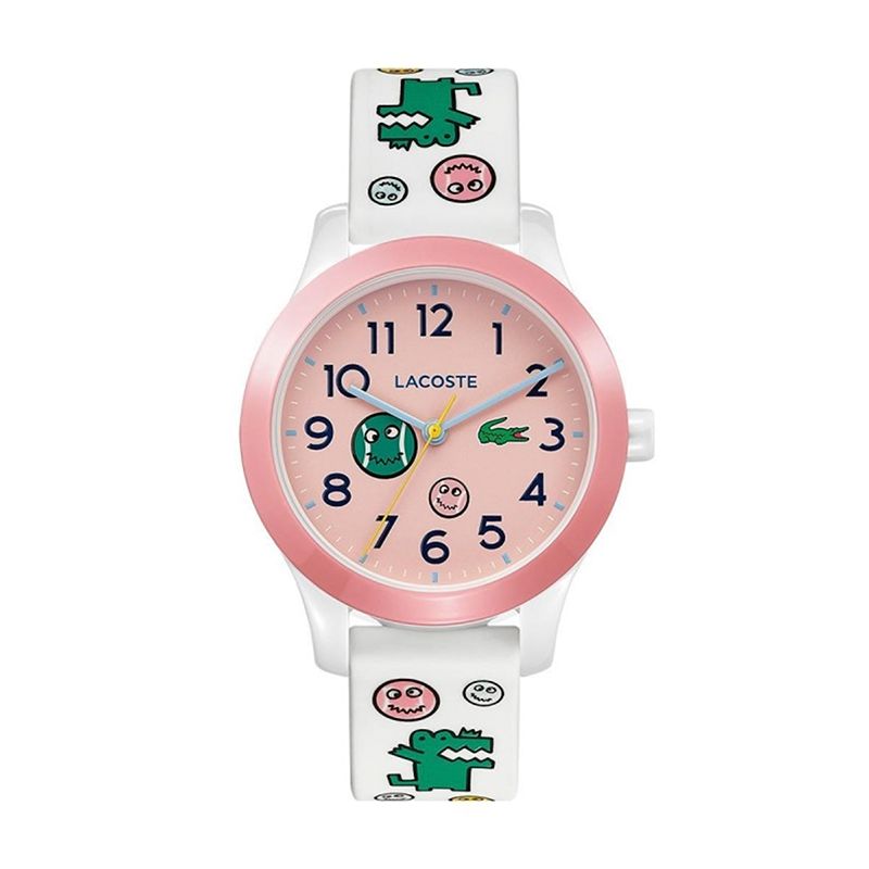 Montre enfant lacoste 12.12 holiday kids silicone blanc juniors