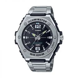 Montre homme casio acier inoxydable - analogiques - edora - 0