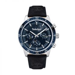 Montre chronographe homme timberland parkman cuir noir - chronographes - edora - 0