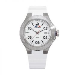 Montre homme le coq sportif intÉgrÉe silicone blanc - analogiques - edora - 0