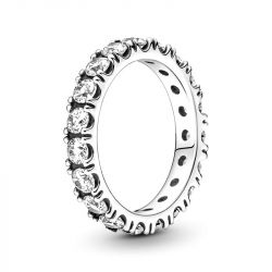 Bague femme taille 56 pandora ÉternitÉ rang scintillant argent 925/1000 - plus-de-bagues-femmes - edora - 2