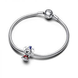 Charm femme pandora disney mickey apprenti sorcier argent 925/1000 - charms - edora - 3