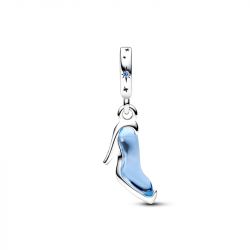 Charm femme pandora disney pendant pantoufle de verre cendrillon argent 925/1000 - charms - edora - 2