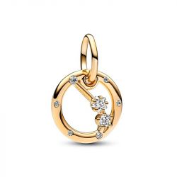 Charm femme pandora pendant signe du bÉlier doré 14 carats - charms - edora - 0