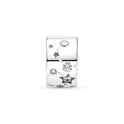 Charm femme clip pandora Étoiles & galaxie argent 925/1000 - clips - edora - 2