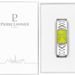 Montre femme pierre lannier ariane acier argenté - analogiques - edora - 2