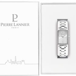 Montre femme pierre lannier ariane acier argenté - analogiques - edora - 3