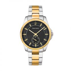 Montre homme pierre lannier metropolitain acier bicolore - analogiques - edora - 0