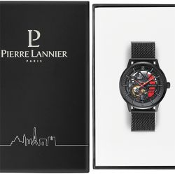 Montre automatique homme pierre lannier paddock acier noir - automatiques - edora - 3