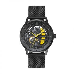 Montre automatique homme pierre lannier paddock acier noir - automatiques - edora - 0