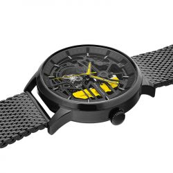 Montre automatique homme pierre lannier paddock acier noir - automatiques - edora - 3