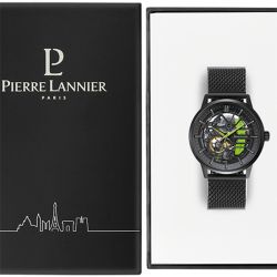 Montre automatique homme pierre lannier paddock acier noir - automatiques - edora - 3