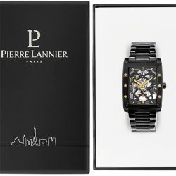 Montre automatique homme pierre lannier hector acier noir - automatiques - edora - 3