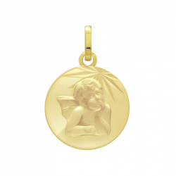 Médaille ange or 375/1000 jaune - medailles - edora - 0