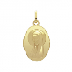 Médaille vierge or 750/1000  jaune - medailles - edora - 0