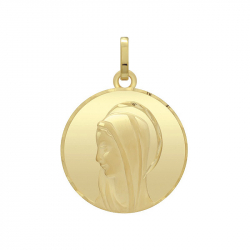 Médaille vierge or 750/1000 jaune - medailles - edora - 0