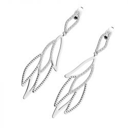 Boucles d'oreilles par matiere (4) - pendantes - edora - 2