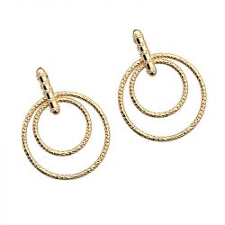 Boucles d'oreilles laiton (2) - plus-de-boucles-d-oreilles-fem - edora - 2